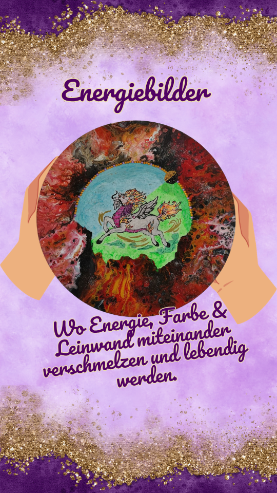 Energiebilder: Wo Energie, Farbe & Leinwand miteinander verschmelzen und lebendig werden